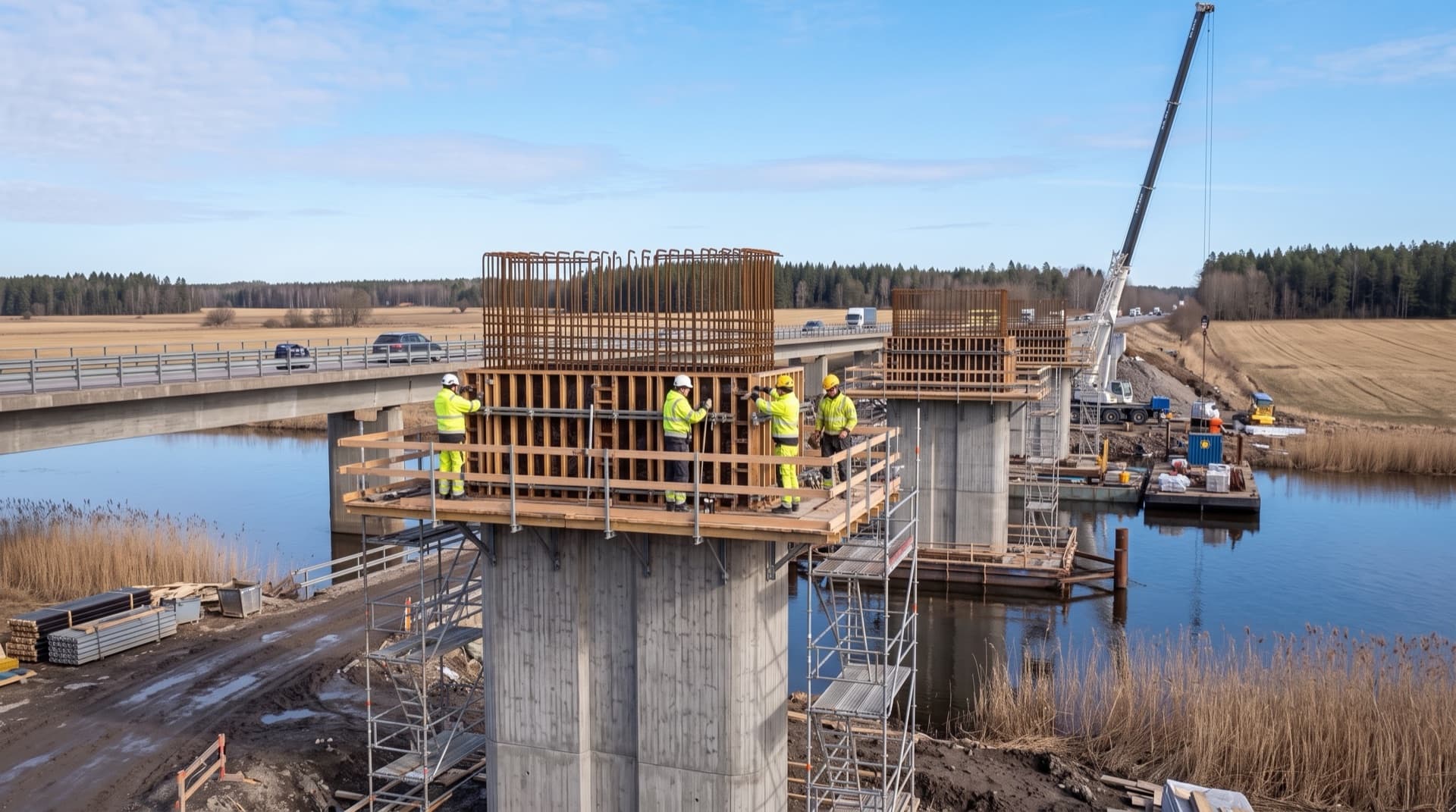 E22 Kristianstad – Replacement of Bridges over Helge å